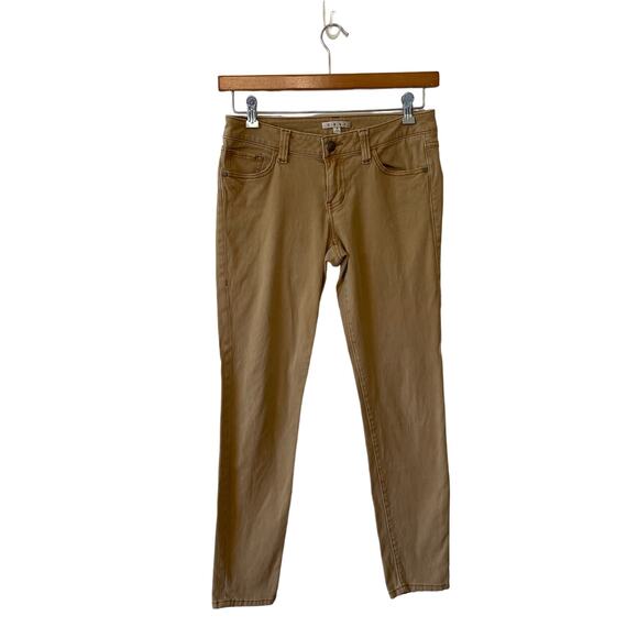 Cabi 4 skinny jeans khaki work classic basic pant low rise minimalist - Picture 1 of 7